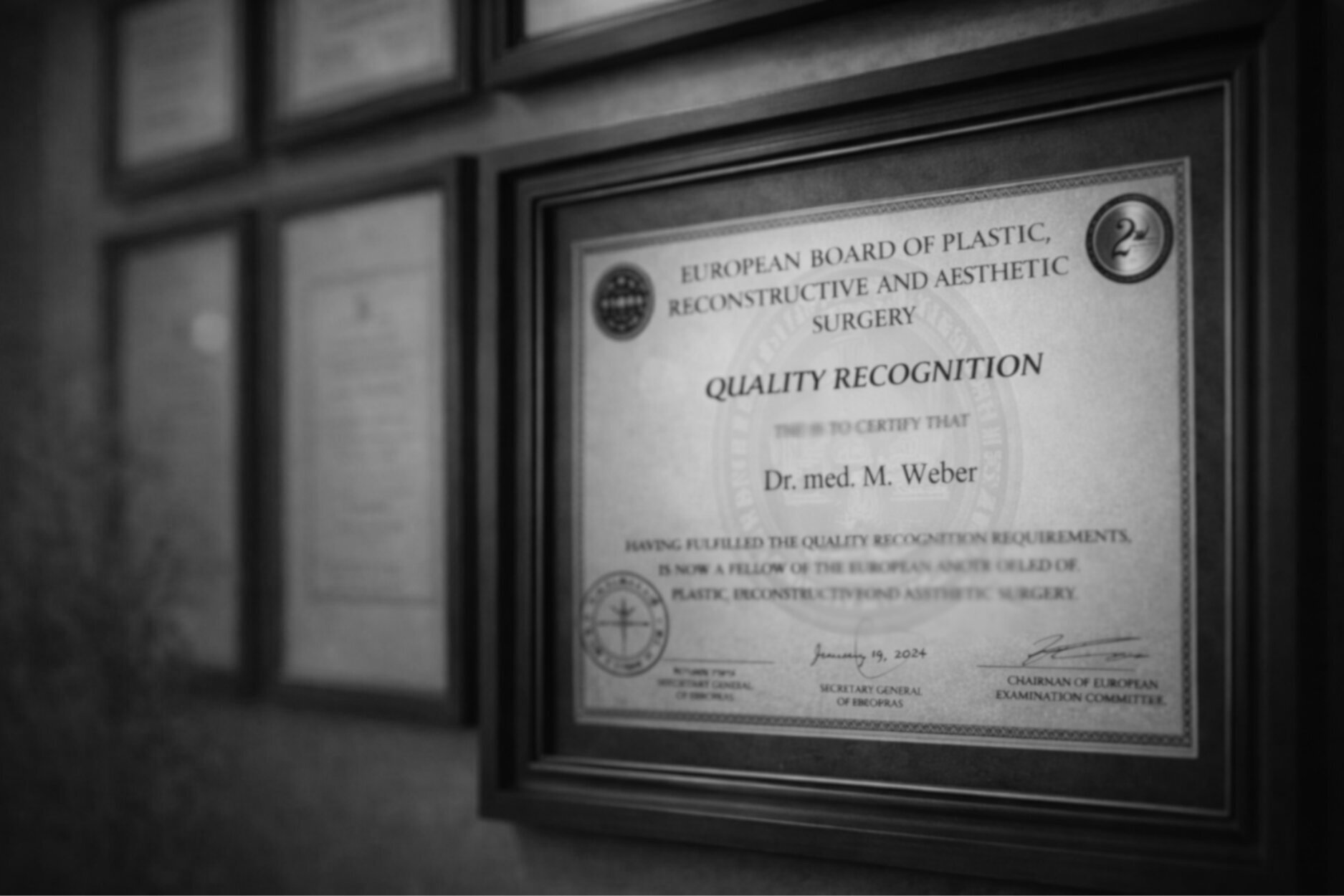 Zertifizierungen in der plastischen Chirurgie